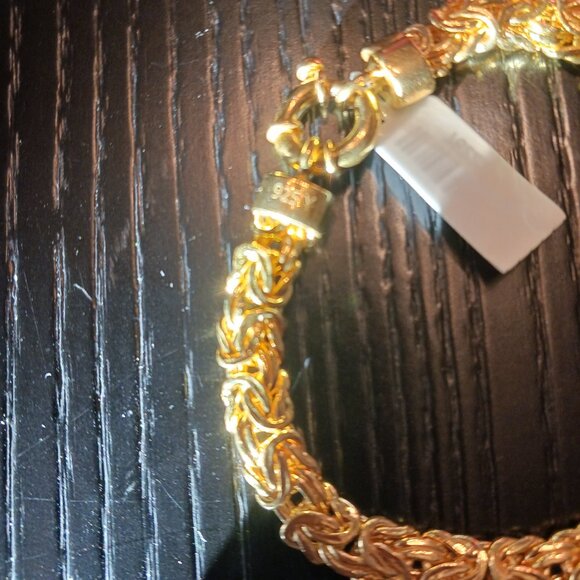 14 YG Byzantine bracelet - Picture 2 of 3